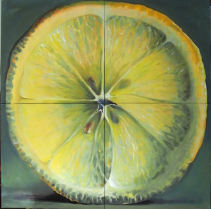 Painted lemon KamilleSaabre.com