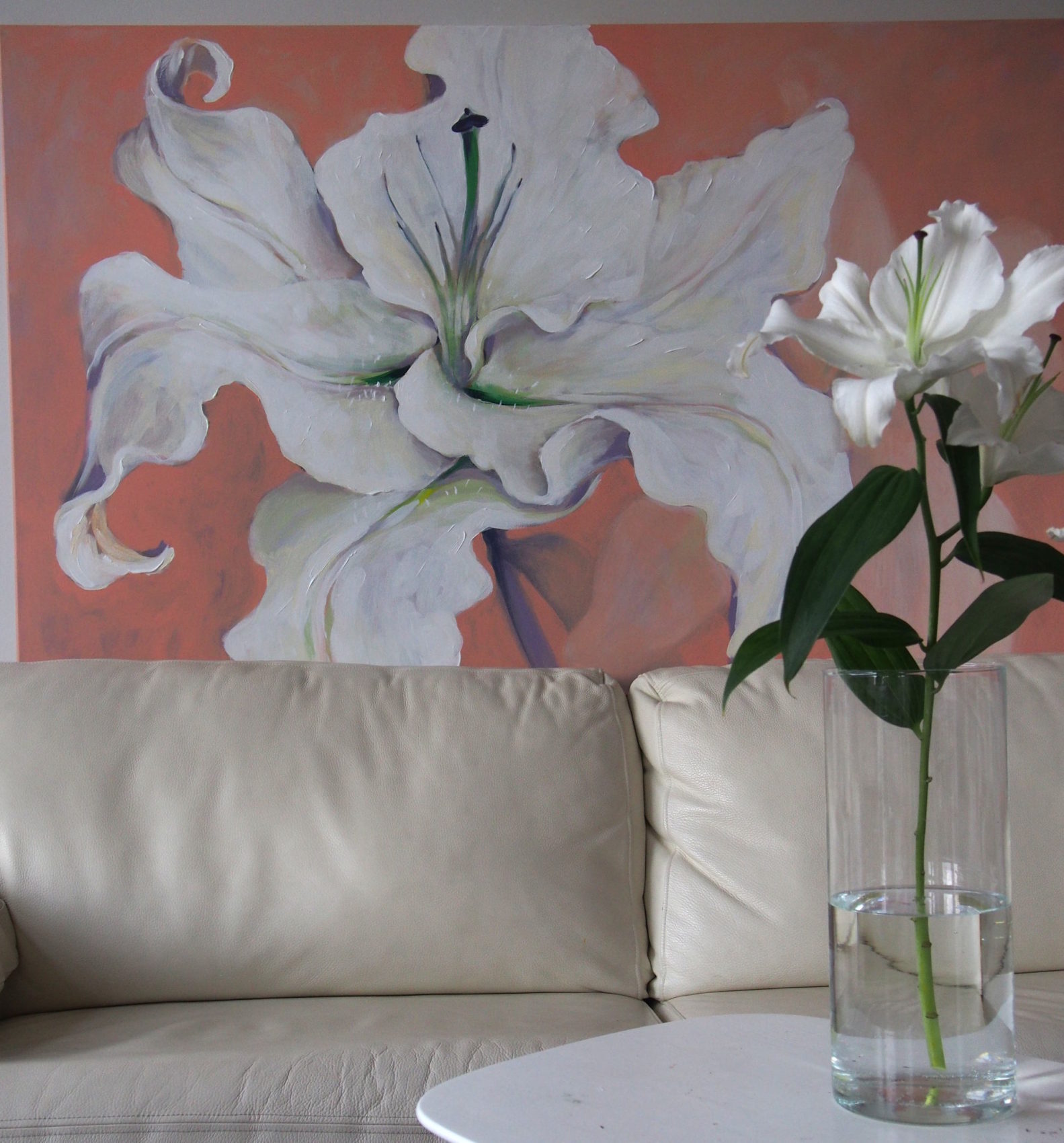 lillemaalid, painting lily, kunst