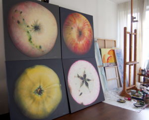 apple paintings