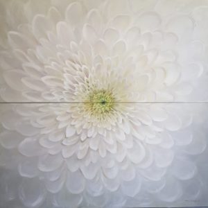 large scale paintings, close up flower paintings for sale, lillemaalid